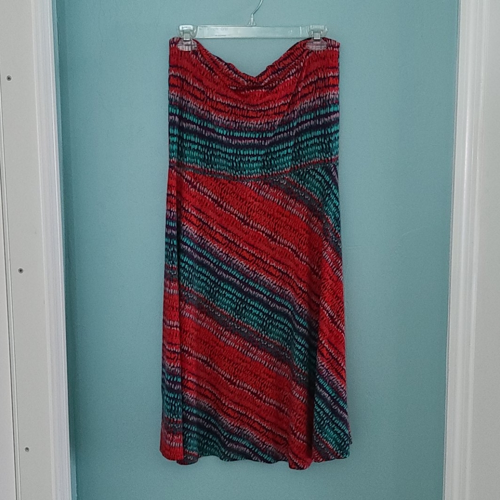 Ann Taylor strapless dress